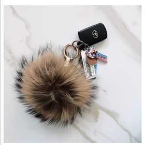 Faux Fur Pom Pom